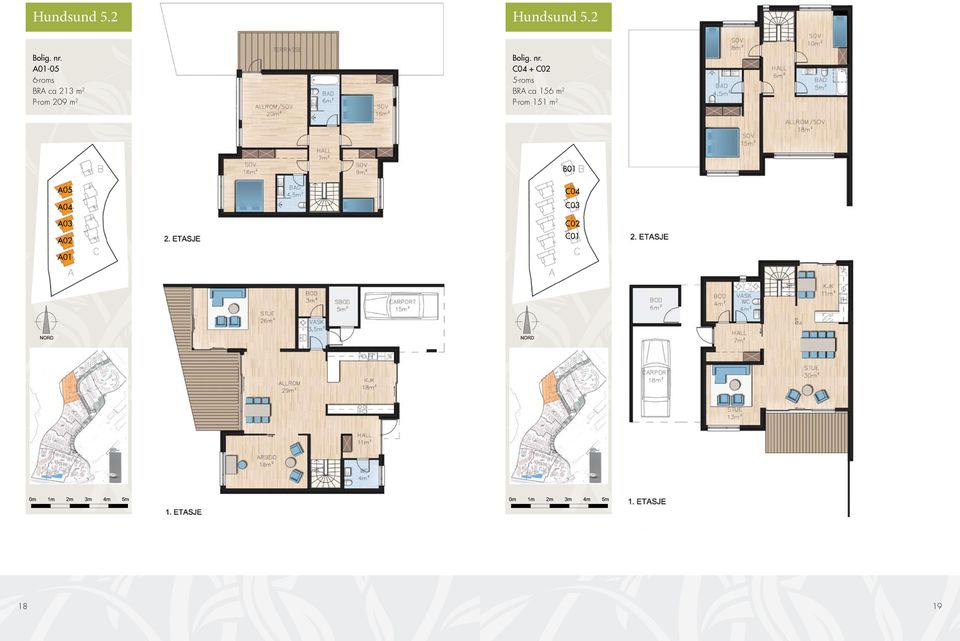 (STUE ) 15m² 10m² BOD WC 2,5m² GANG 1 3,5m² 9m² 10m² STUE 21m² KJK 6m² ARB.