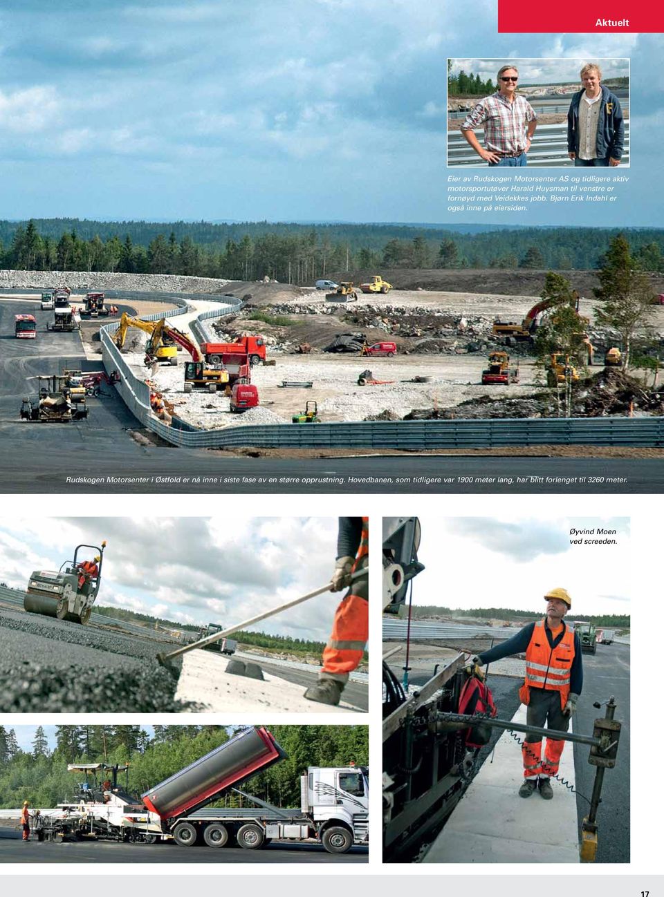 Rudskogen Motorsenter i Østfold er nå inne i siste fase av en større opprustning.