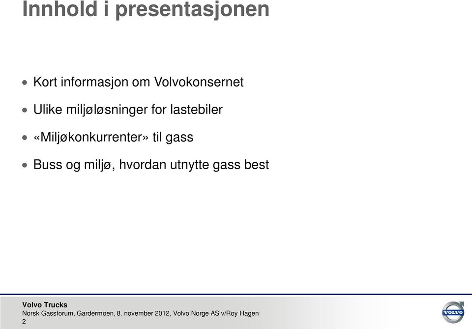 for lastebiler «Miljøkonkurrenter» til