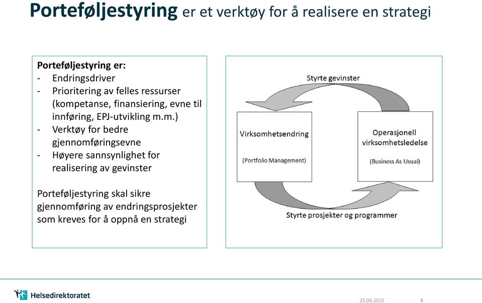 etanse, finansiering, evne til innføring, EPJ-utvikling m.