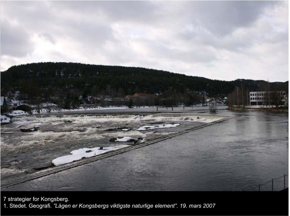 Lågen er Kongsbergs