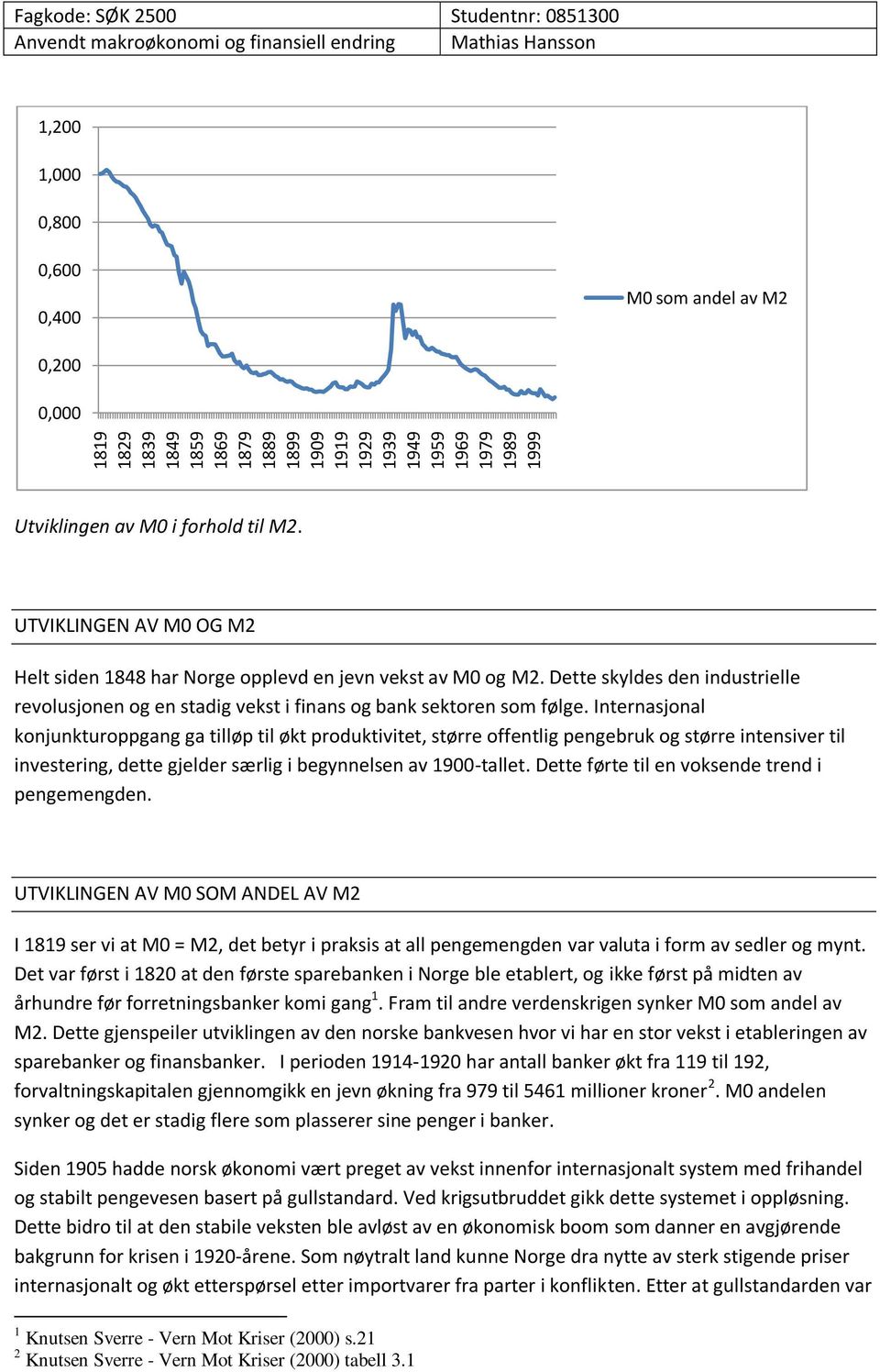 Dette skyldes den industrielle revolusjonen og en stadig vekst i finans og bank sektoren som følge.