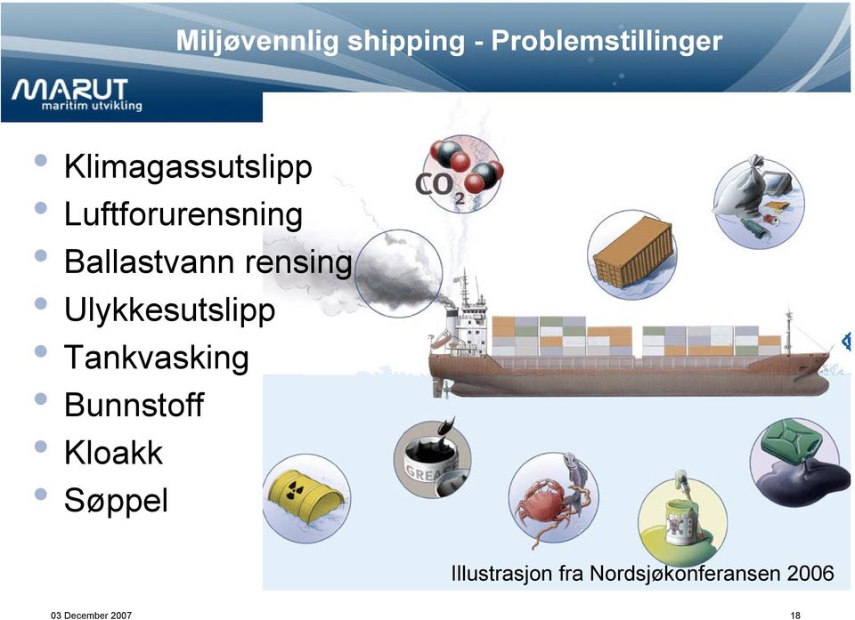 rensing Ulykkesutslipp Tankvasking Bunnstoff Kloakk