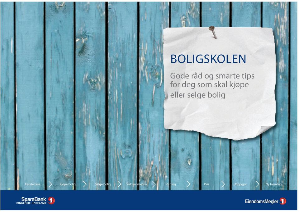 Første fase Kjøpe bolig Selge bolig