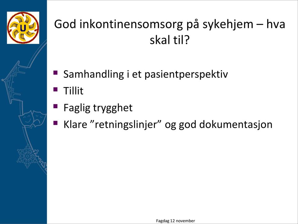 Samhandling i et pasientperspektiv