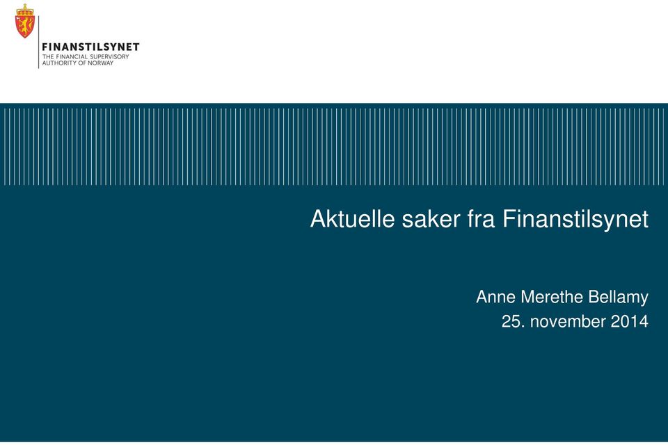 Finanstilsynet