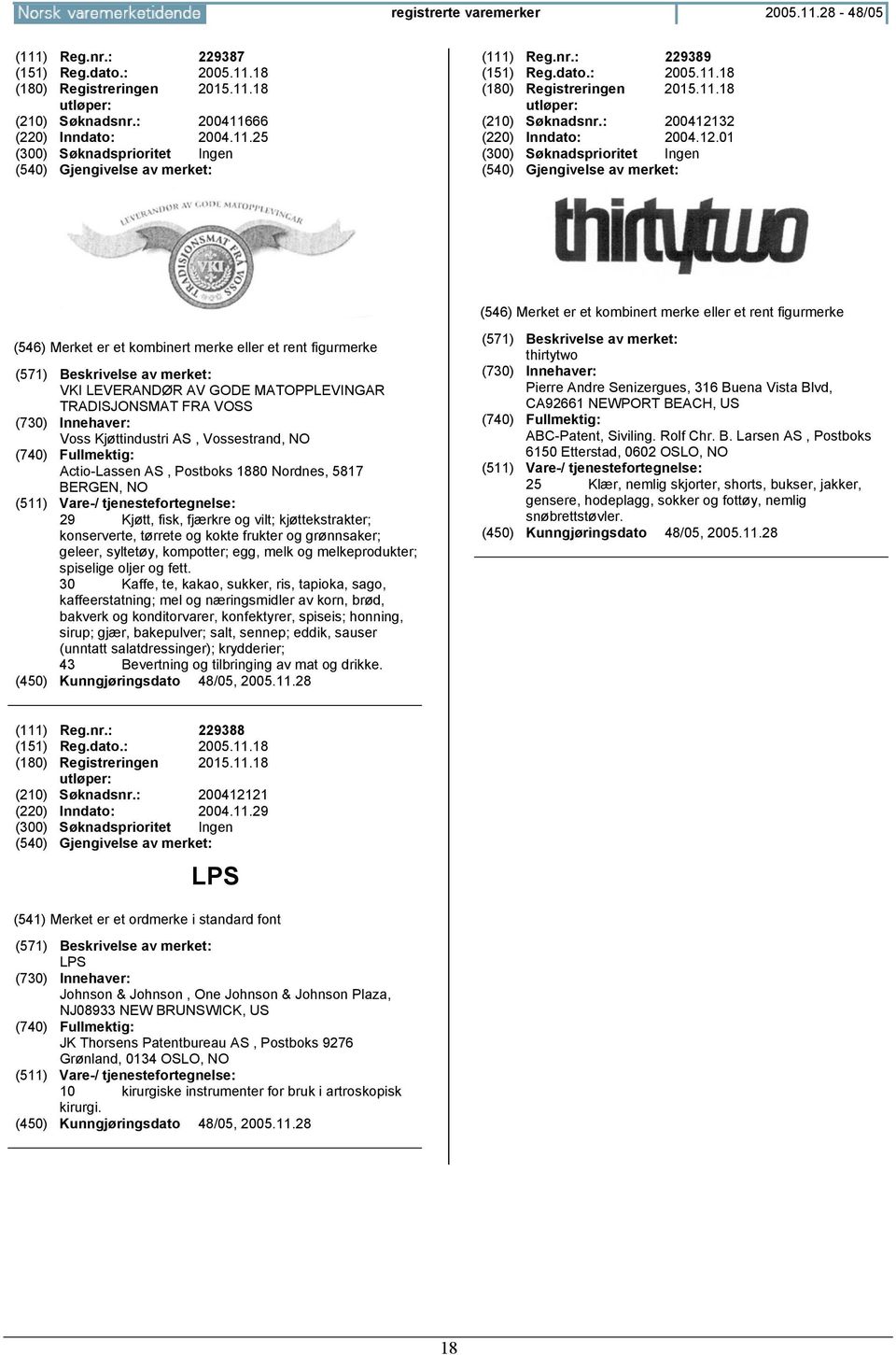 32 (220) Inndato: 2004.12.