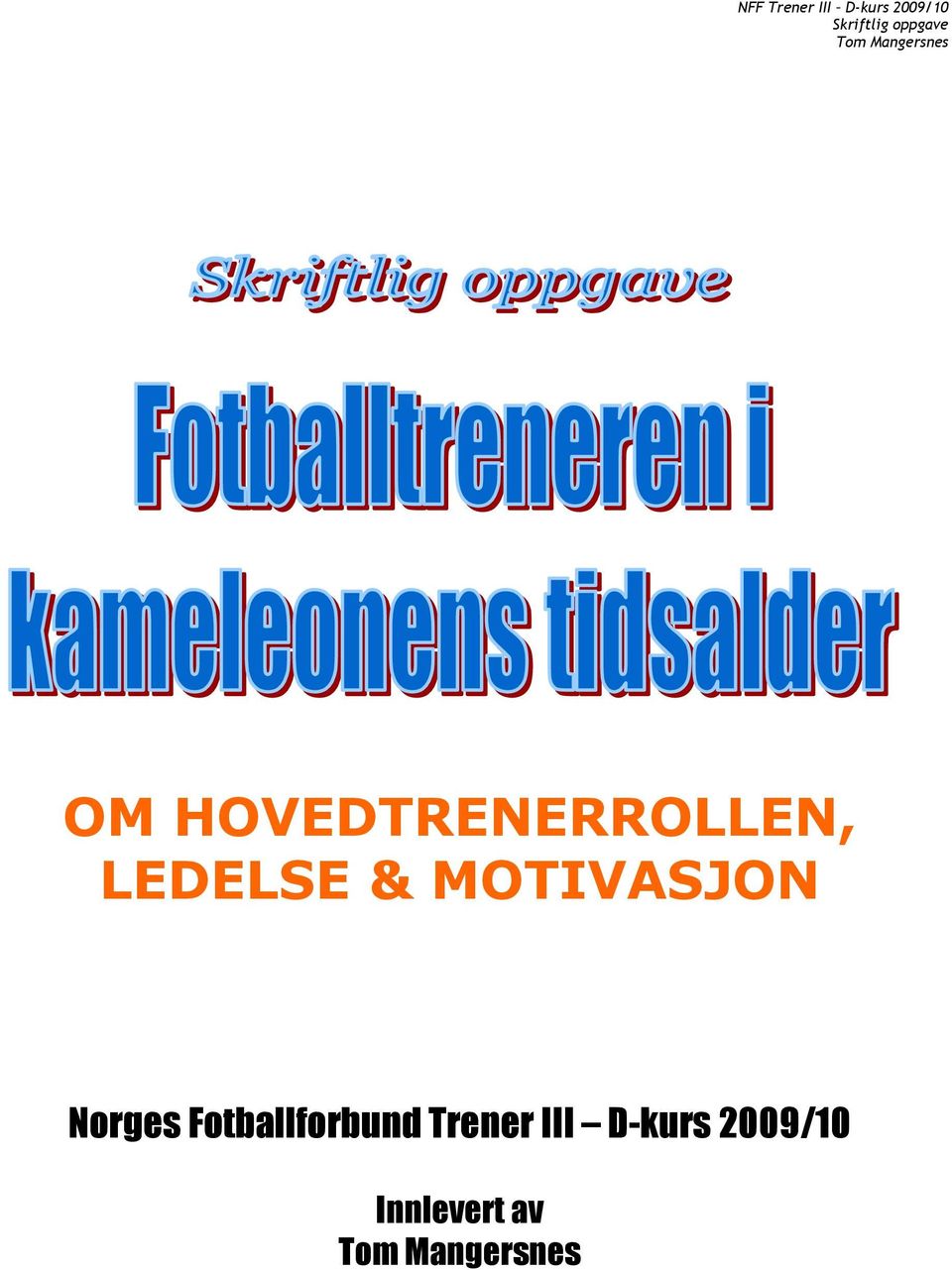 Norges Fotballforbund