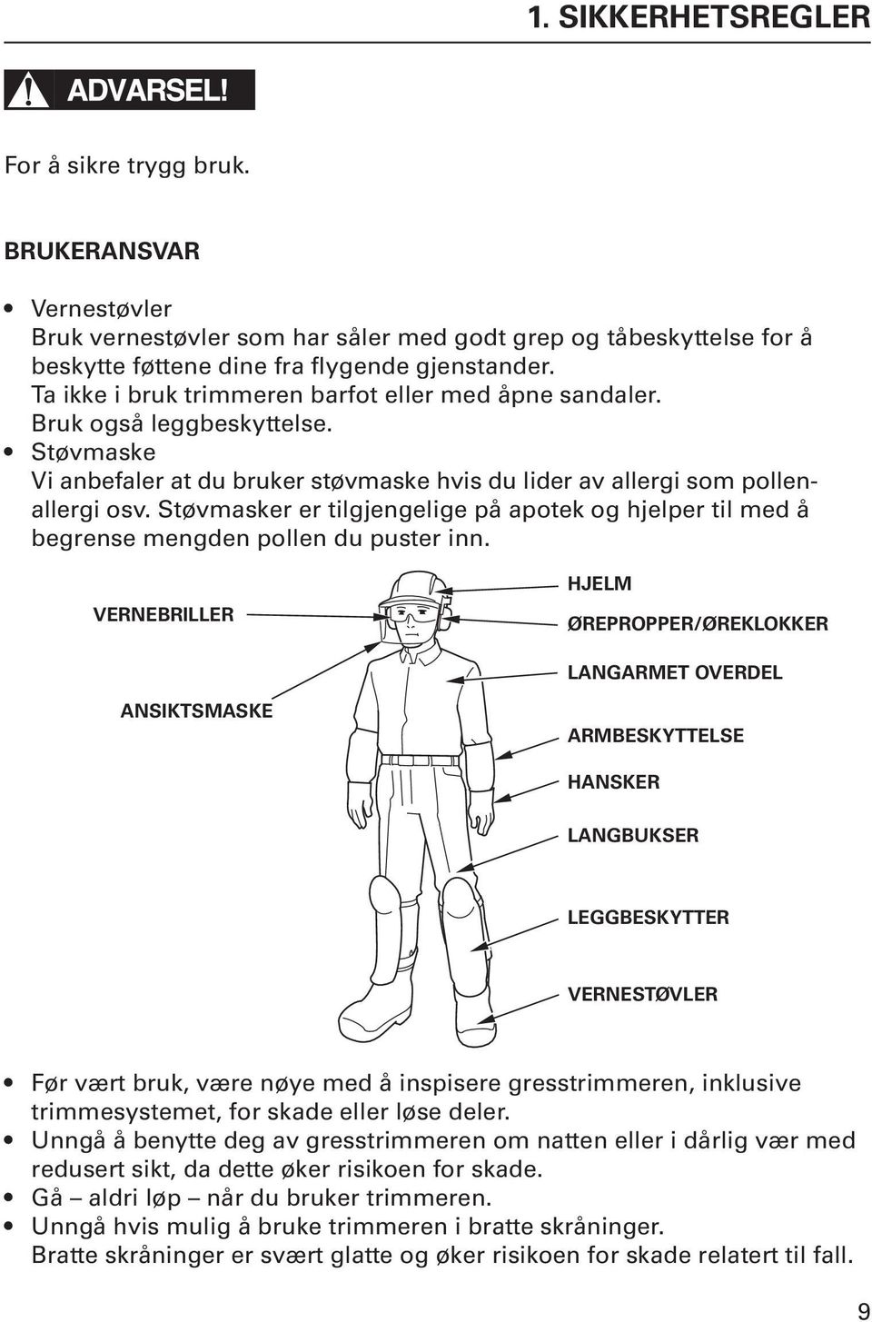 Støvmasker er tilgjengelige på apotek og hjelper til med å begrense mengden pollen du puster inn.