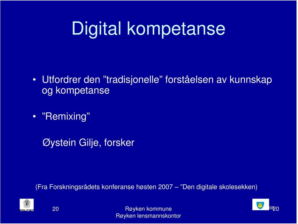 Øystein Gilje, forsker (Fra Forskningsrådets