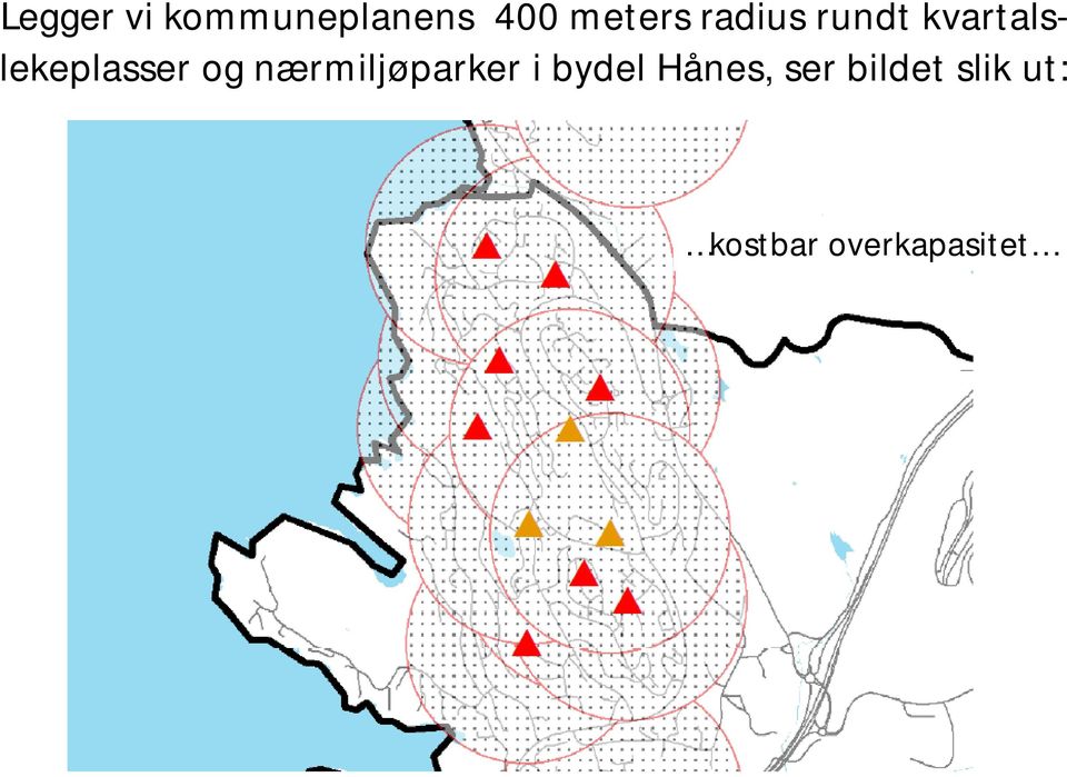 nærmiljøparker i bydel Hånes, ser