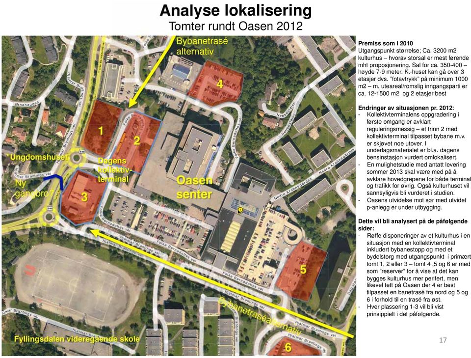 uteareal/romslig inngangsparti er ca. 12-1500 m2 og 2 etasjer best Endringer av situasjonen pr.