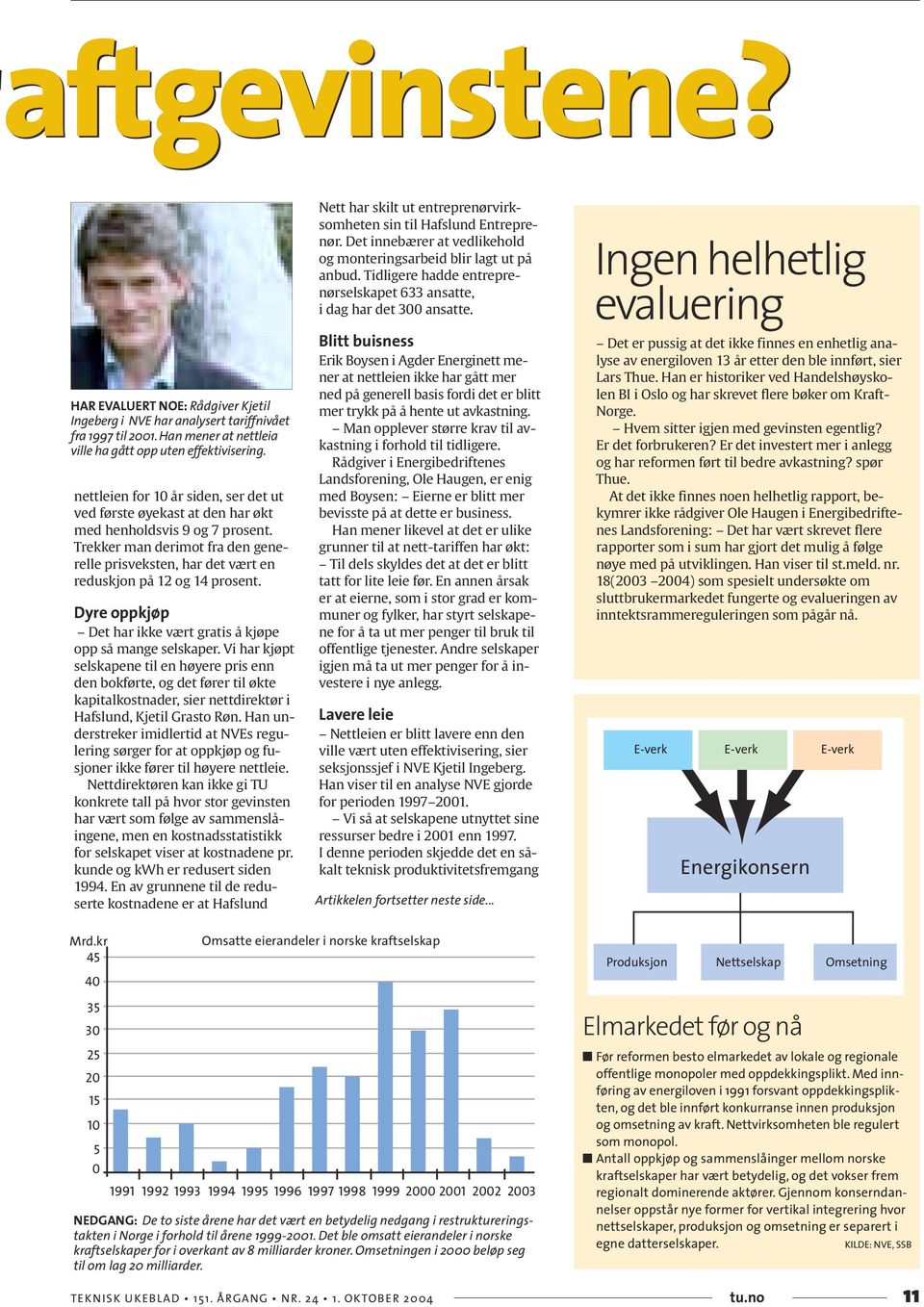 Trekker man derimot fra den generelle prisveksten, har det vært en reduskjon på 12 og 14 prosent. Dyre oppkjøp Det har ikke vært gratis å kjøpe opp så mange selskaper.