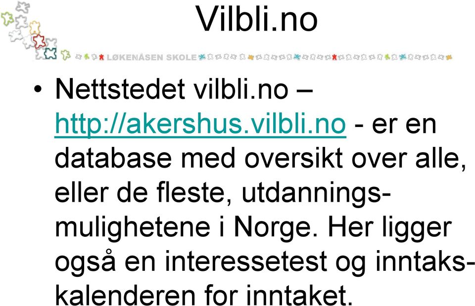 no - er en database med oversikt over alle, eller de