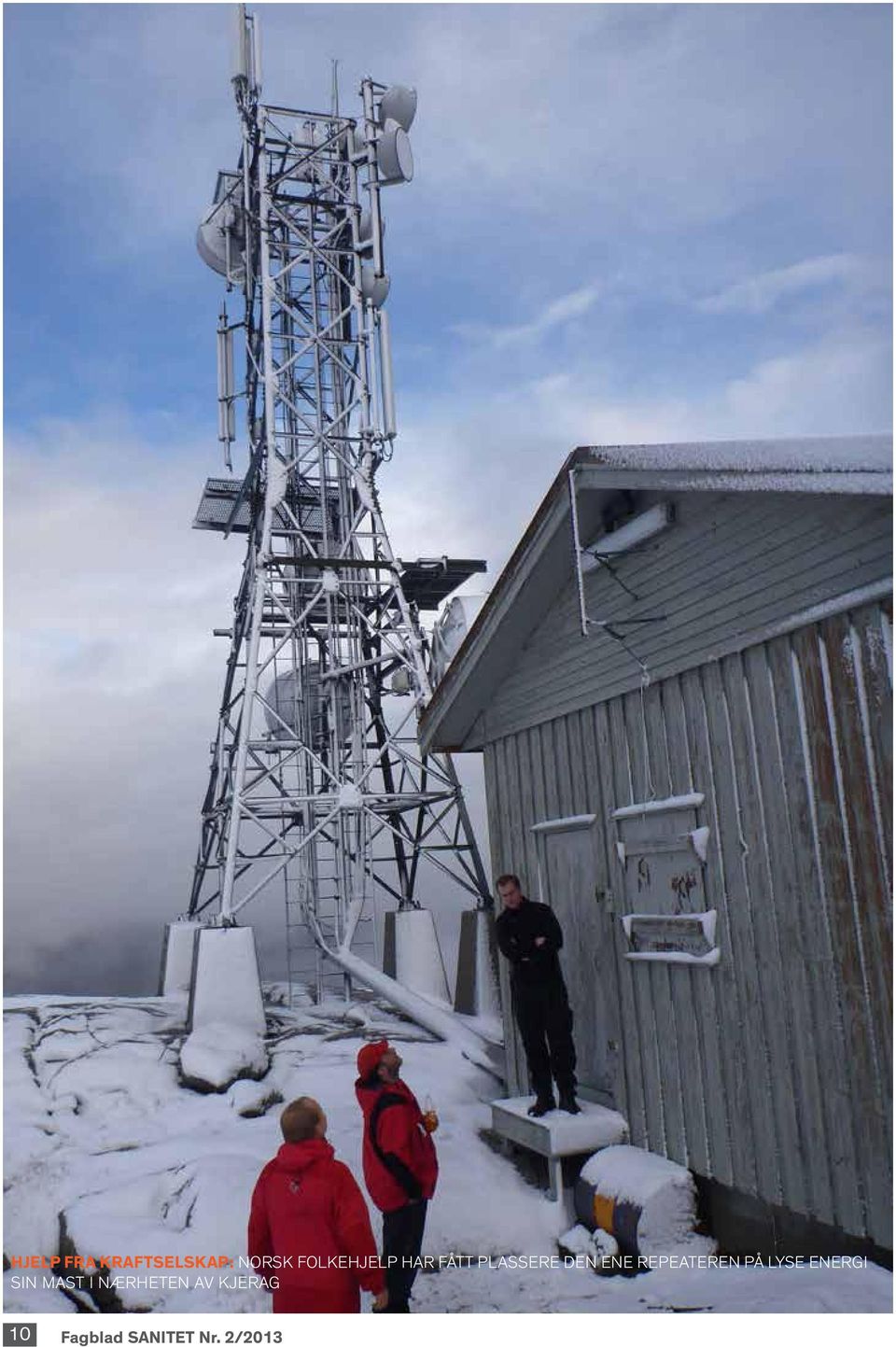 repeateren på Lyse Energi sin mast i