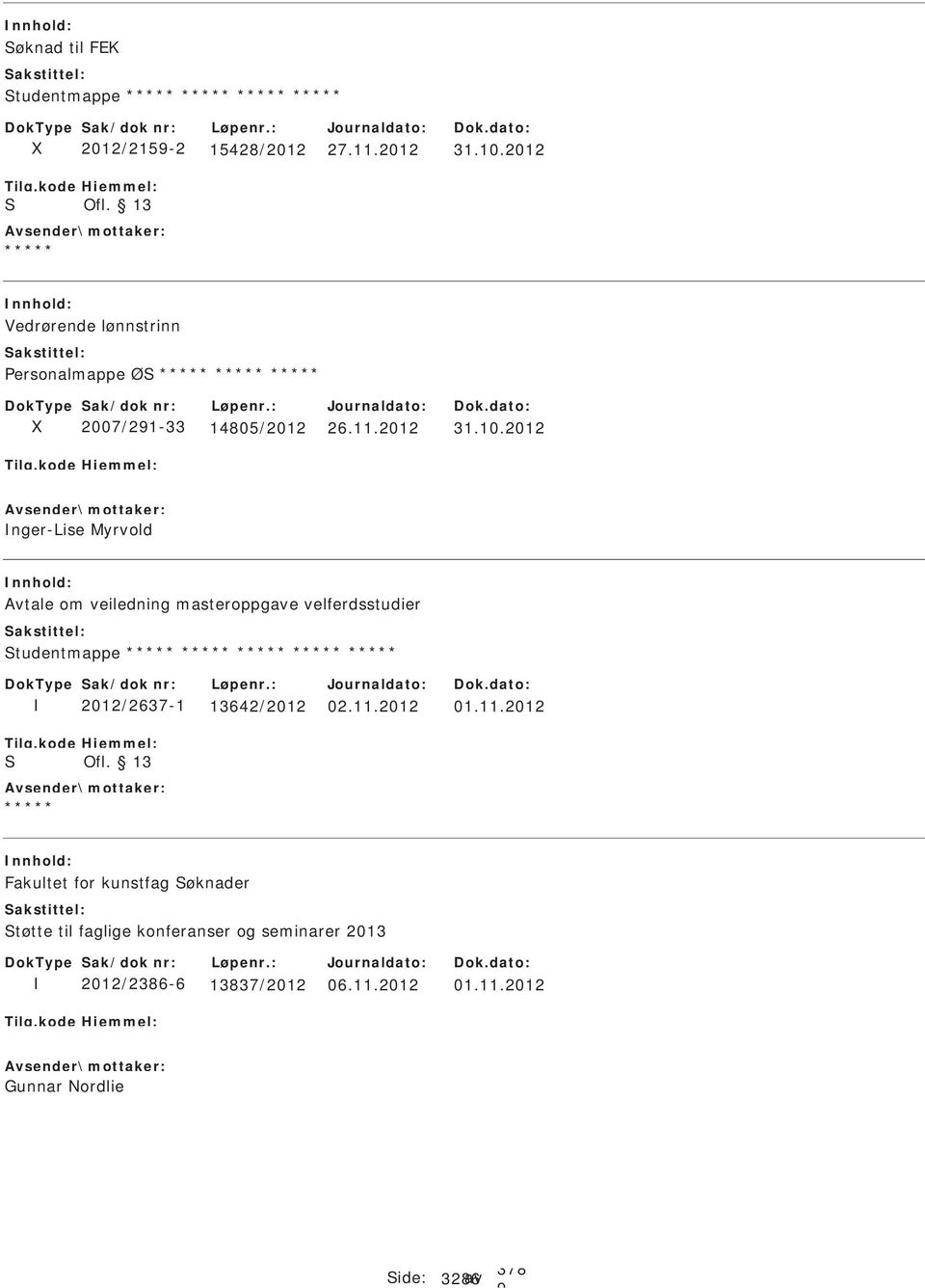 2012 nger-lise Myrvold Avtale om veiledning masteroppgave velferdsstudier tudentmappe 2012/2637-1