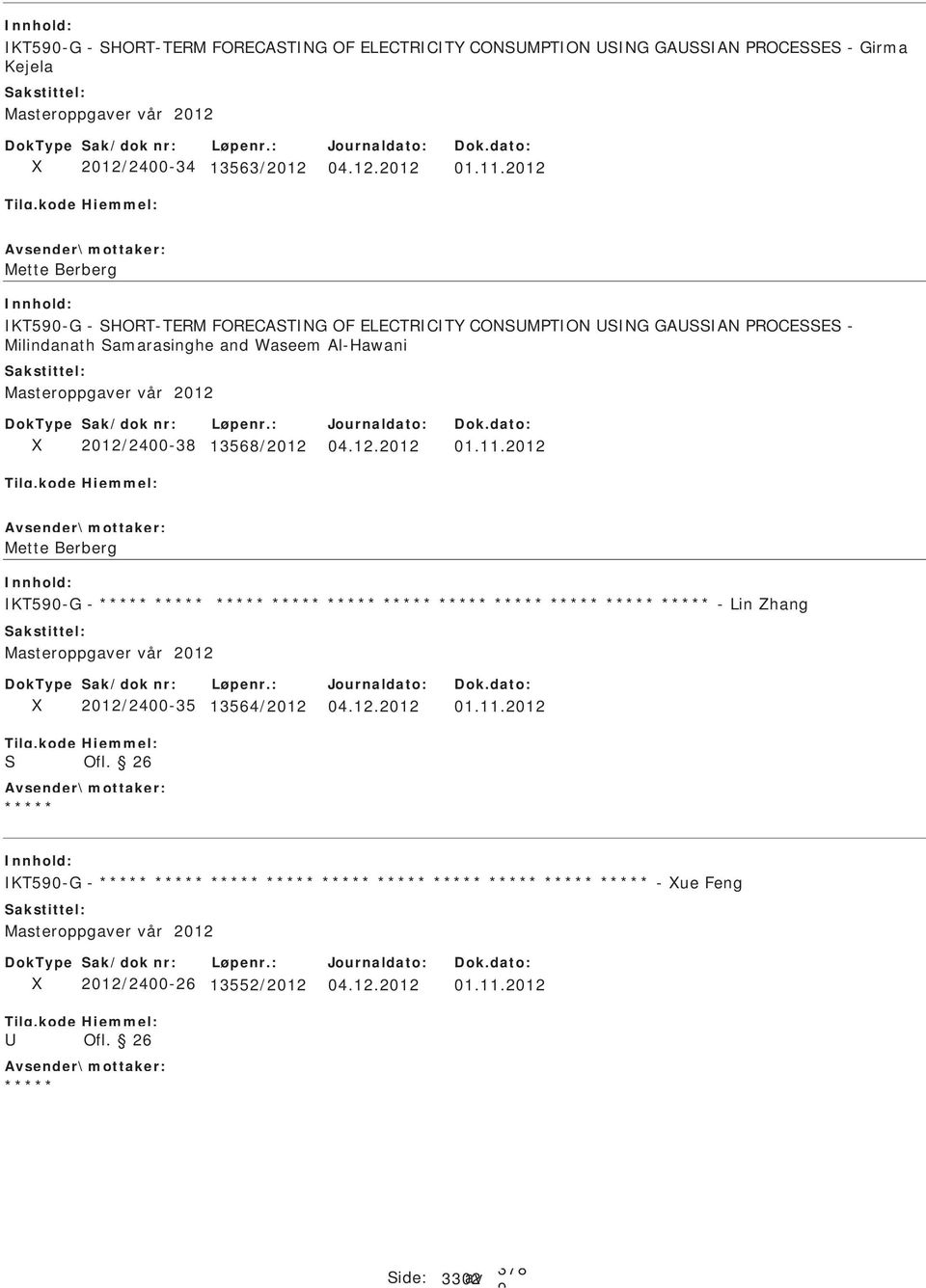 2012 KT50-G - HORT-TERM FORECATNG OF ELECTRCTY CONMPTON NG GAAN PROCEE - Milindanath amarasinghe and