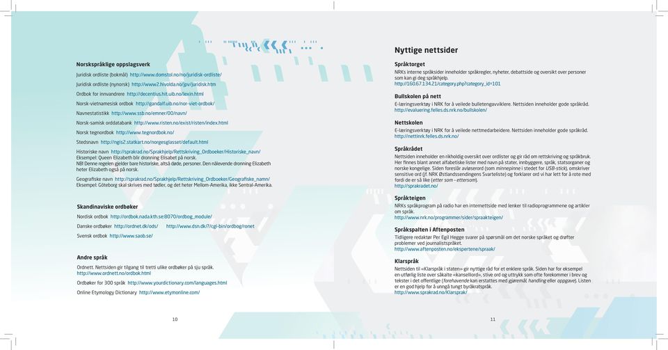 no/emner/00/navn/ Norsk-samisk orddatabank http://www.risten.no/exist/risten/index.html Norsk tegnordbok http://www.tegnordbok.no/ Stedsnavn http://ngis2.statkart.no/norgesglasset/default.