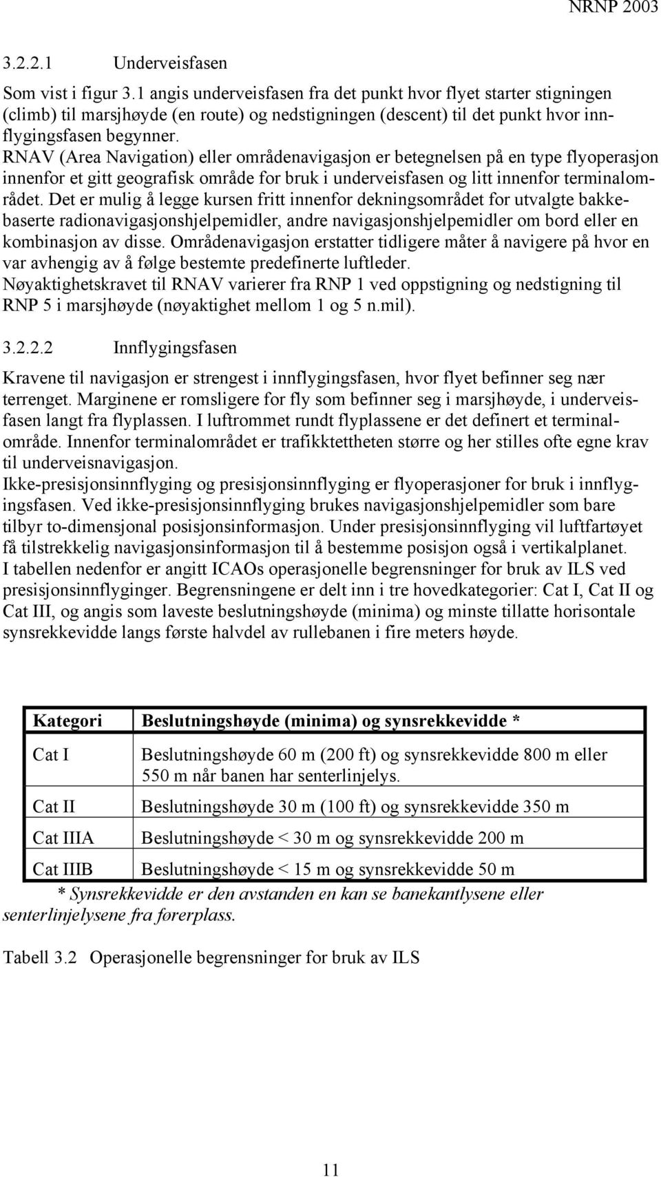 RNAV (Area Navigation) eller områdenavigasjon er betegnelsen på en type flyoperasjon innenfor et gitt geografisk område for bruk i underveisfasen og litt innenfor terminalområdet.