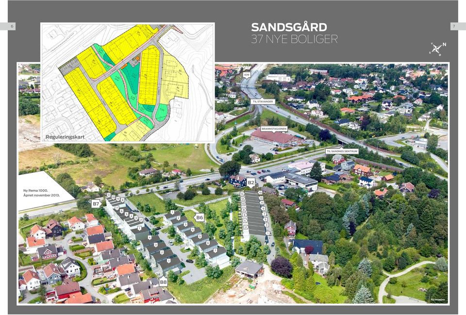 : 0030683 Boligbebyggelse - frittliggende småhusbebyggelse Boligbebyggelse - konsentrert småhusbebyggelse Boligbebyggelse - blokkbebyggelse Energianlegg Renovasjonsanlegg Lekeplass 00310 TIL SANDNES