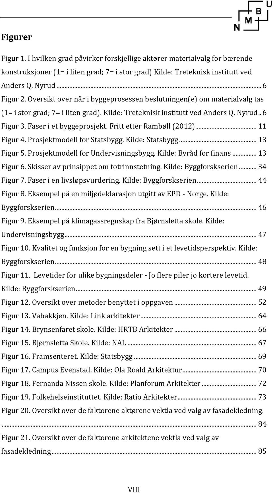 Fritt etter Rambøll (2012)... 11 Figur 4. Prosjektmodell for Statsbygg. Kilde: Statsbygg... 13 Figur 5. Prosjektmodell for Undervisningsbygg. Kilde: Byråd for finans... 13 Figur 6.