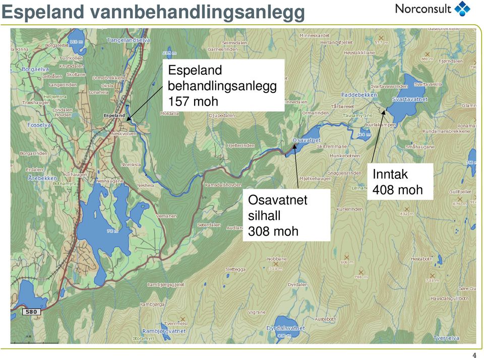 behandlingsanlegg 157 moh