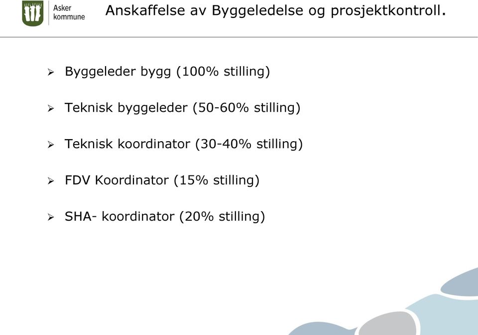 (50-60% stilling) Teknisk koordinator (30-40%