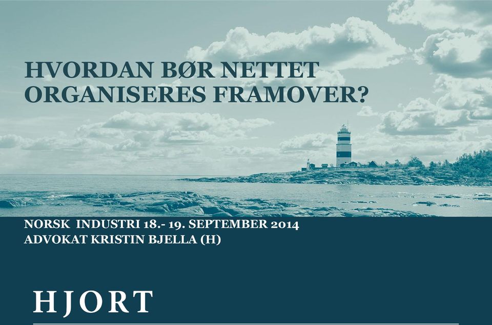 NORSK INDUSTRI 18.- 19.