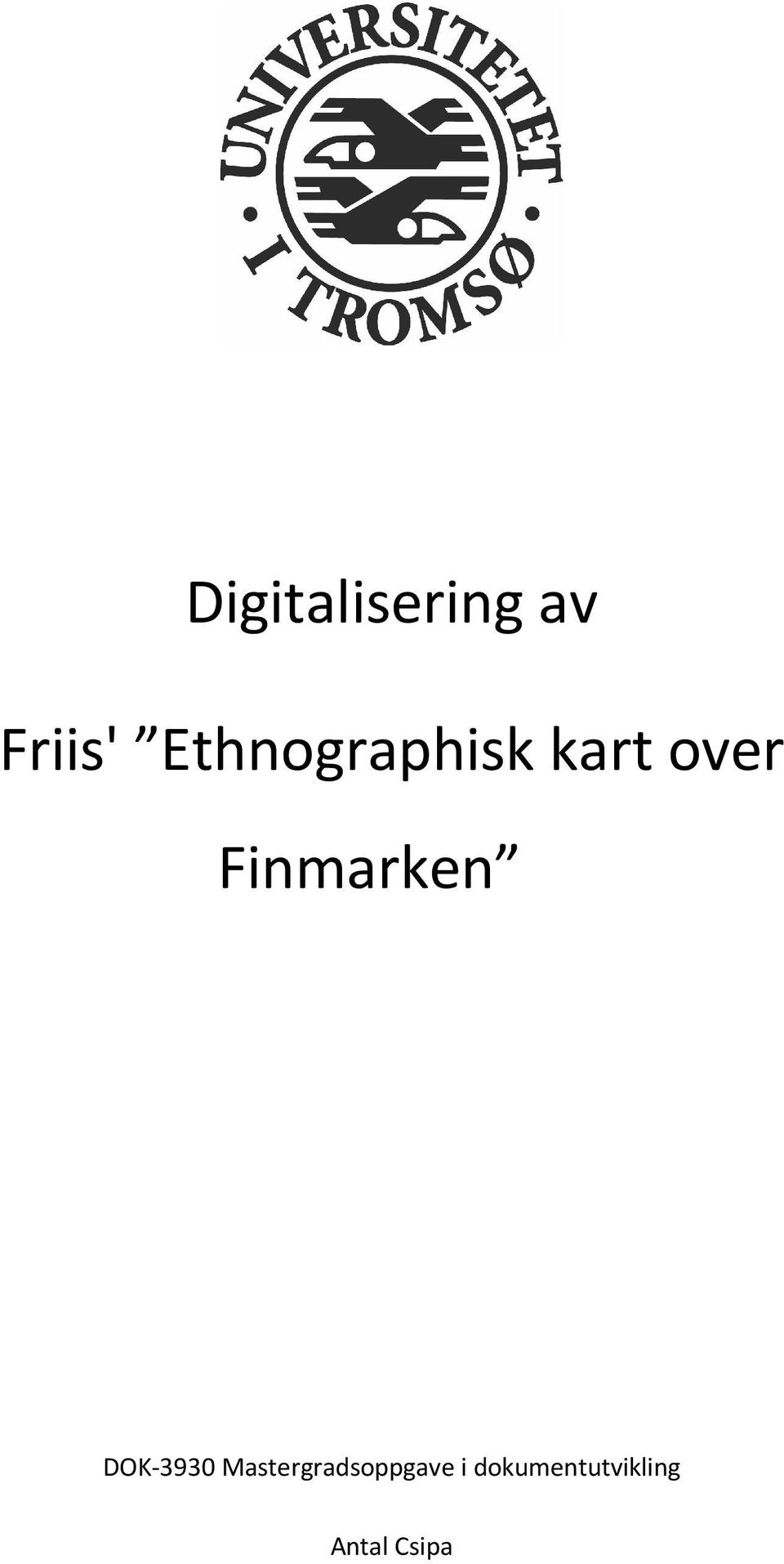 Finmarken DOK-3930