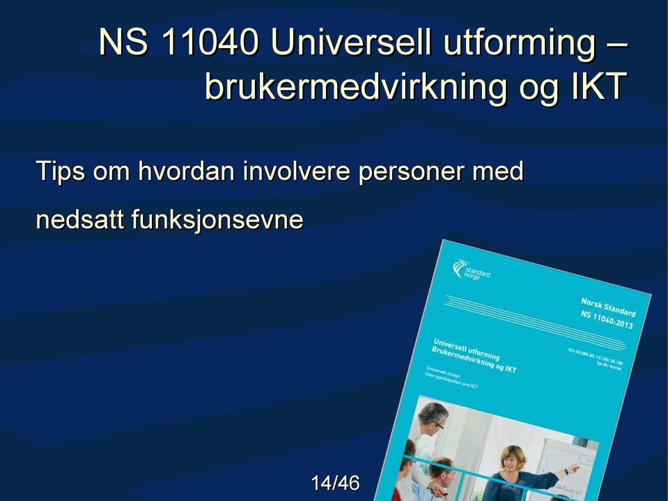 om hvordan involvere personer