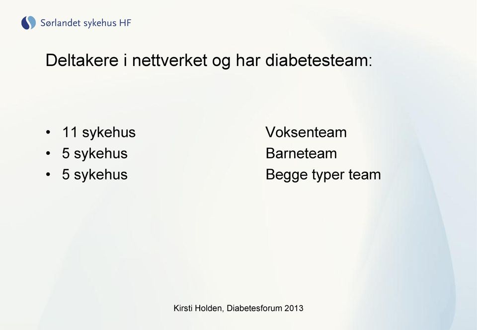 sykehus Voksenteam 5