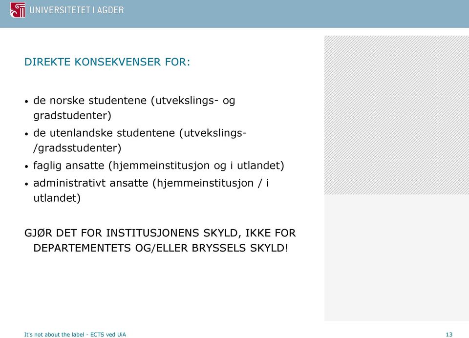 i utlandet) administrativt ansatte (hjemmeinstitusjon / i utlandet) GJØR DET FOR