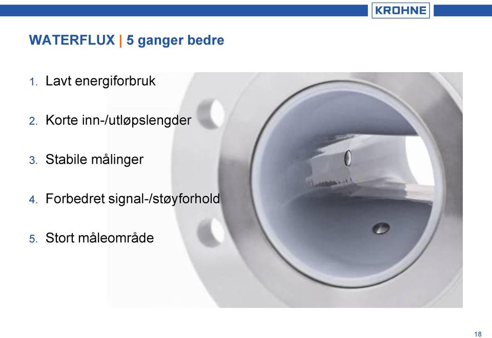 Korte inn-/utløpslengder 3.