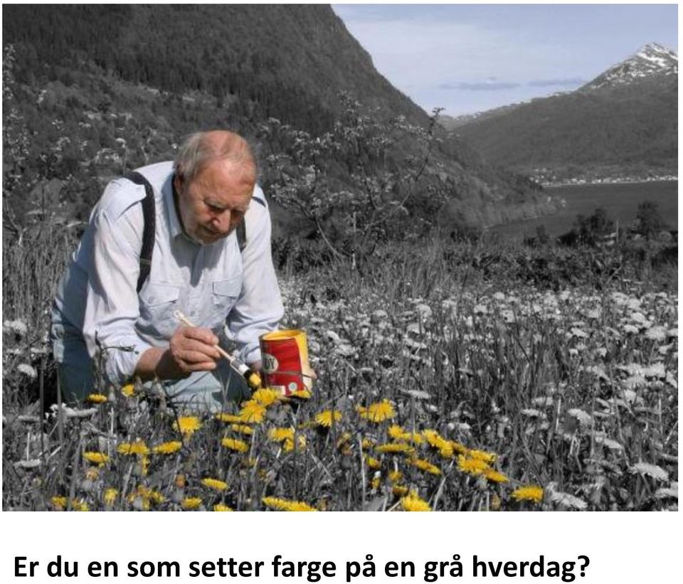 farge på