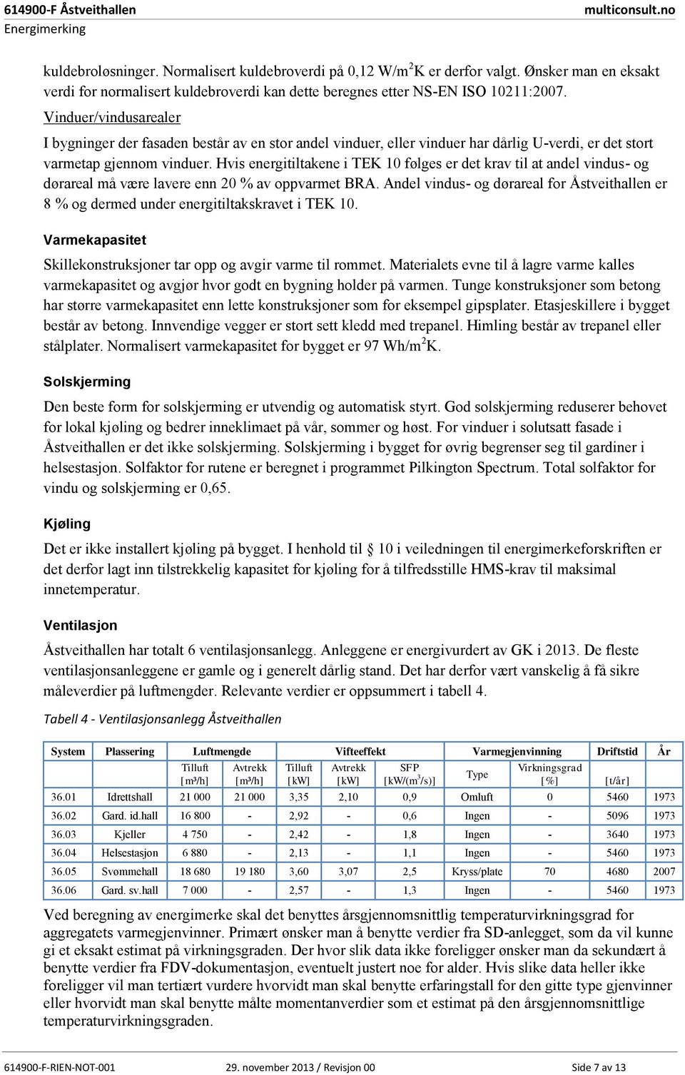 Vinduer/vindusarealer I bygninger der fasaden består av en stor andel vinduer, eller vinduer har dårlig U-verdi, er det stort varmetap gjennom vinduer.