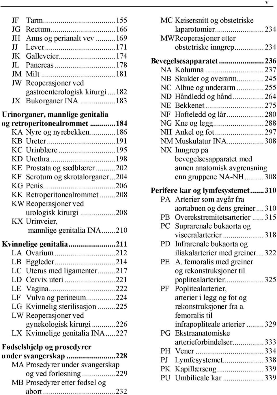 .. 198 KE Prostata og sædblærer... 202 KF Scrotum og skrotalorganer... 204 KG Penis... 206 KK Retroperitonealrommet... 208 KW Reoperasjoner ved urologisk kirurgi.