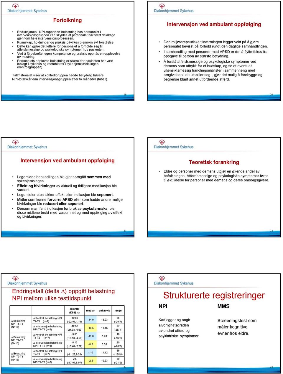 Ved å få bekreftet egen kompetanse og praksis oppnås en opplevelse av mestring.