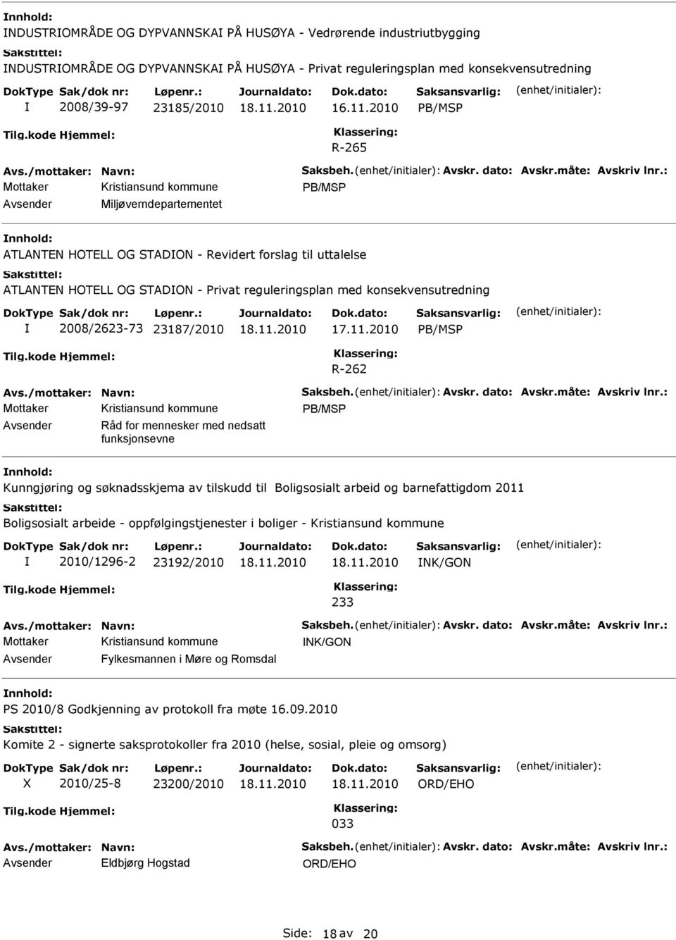 23187/2010 PB/MSP R-262 PB/MSP Råd for mennesker med nedsatt funksjonsevne Kunngjøring og søknadsskjema av tilskudd til Boligsosialt arbeid og barnefattigdom 2011 Boligsosialt arbeide -