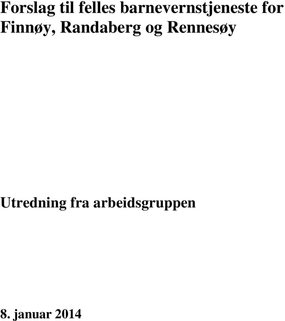 Finnøy, Randaberg og