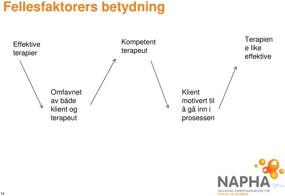 like effektive Omfavnet av både klient og