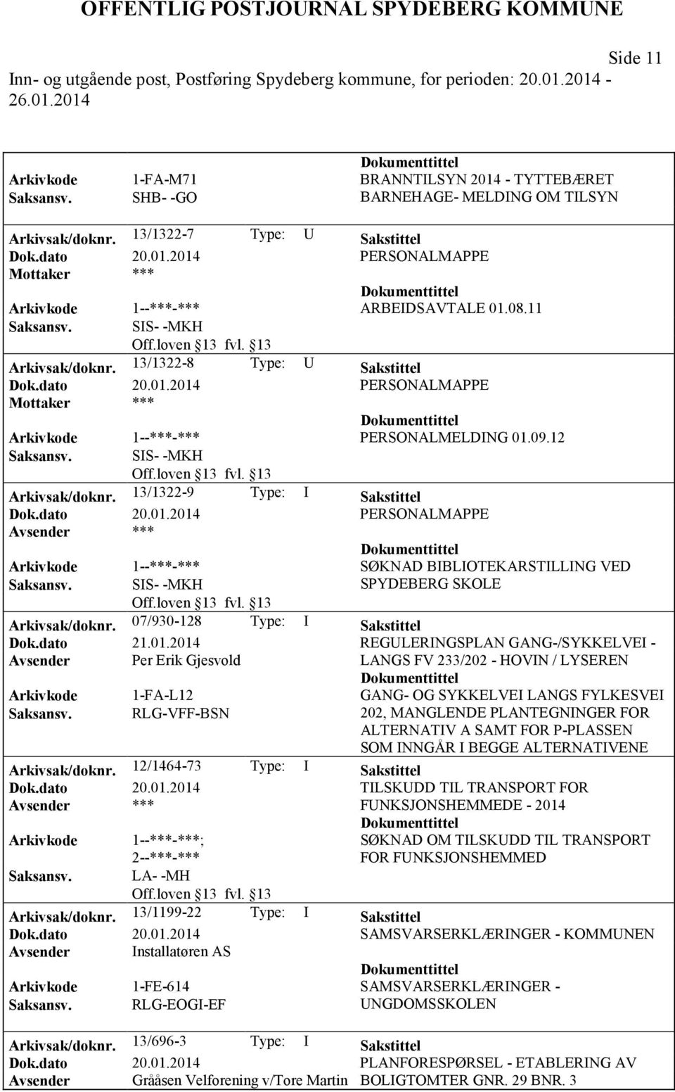 07/930-128 Type: I Sakstittel Dok.dato 21.01.