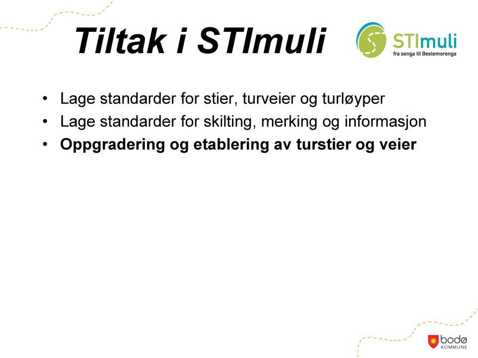 standarder for skilting, merking og