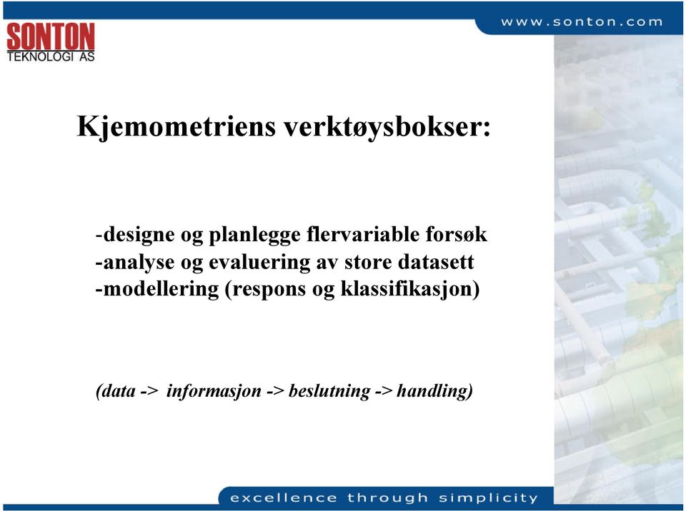 evaluering av store datasett -modellering (respons