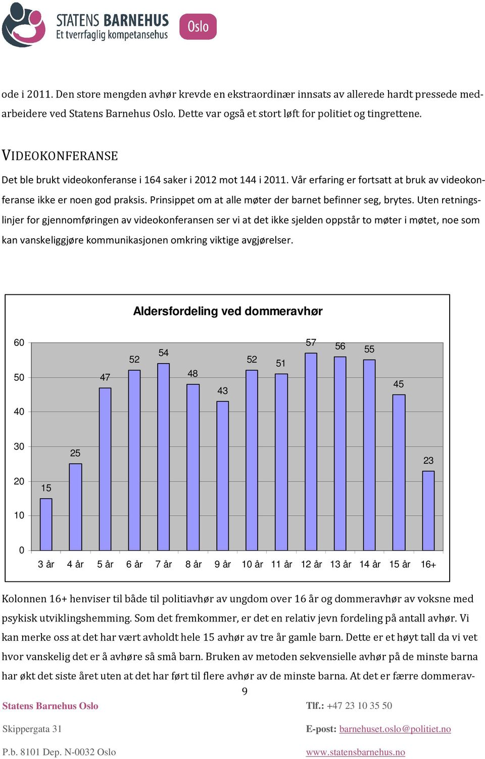 Prinsippet om at alle møter der barnet befinner seg, brytes.