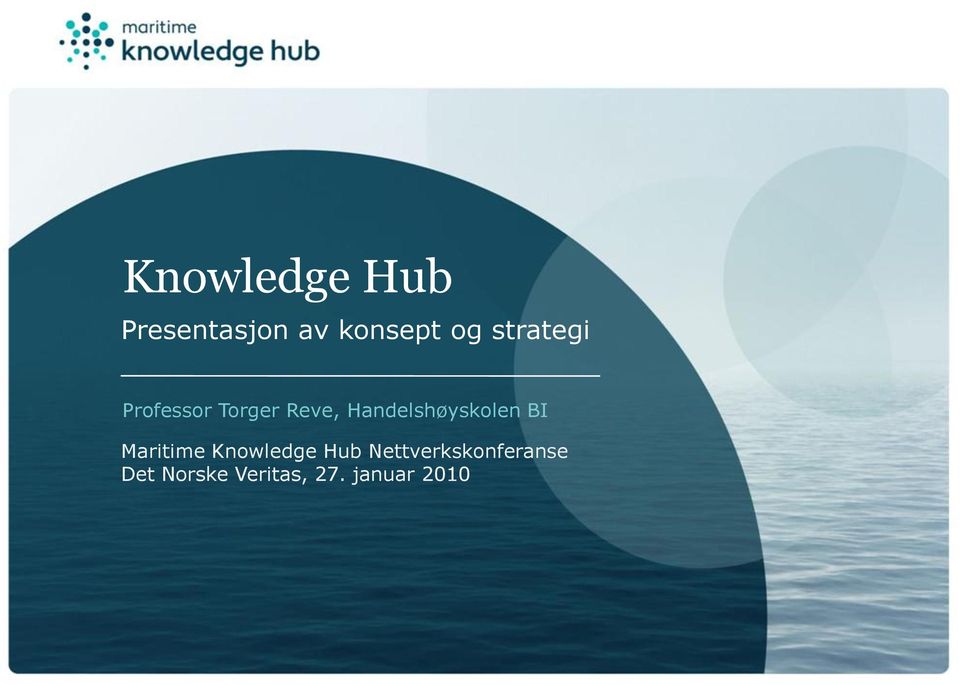 Knowledge Hub