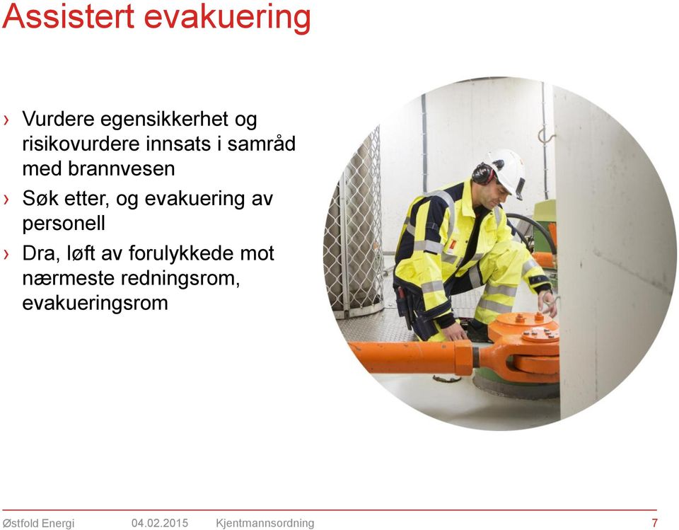 og evakuering av personell Dra, løft av forulykkede mot