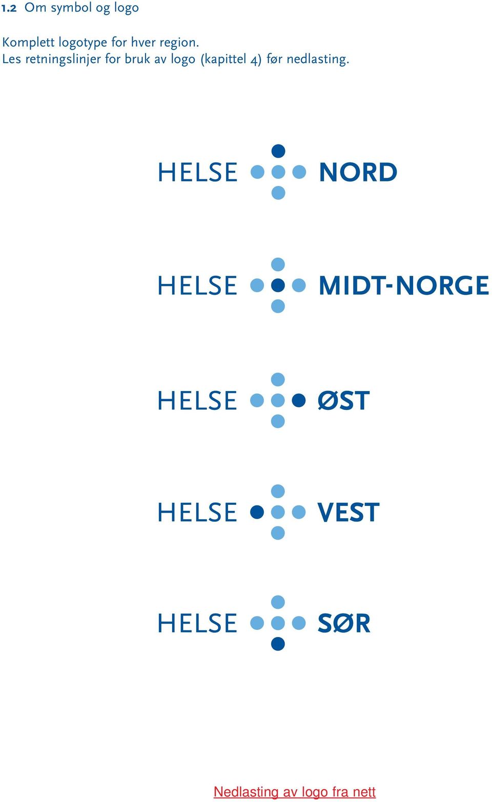 Les retningslinjer for bruk av logo