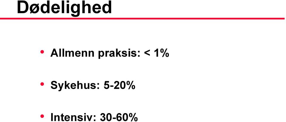 praksis: < 1%