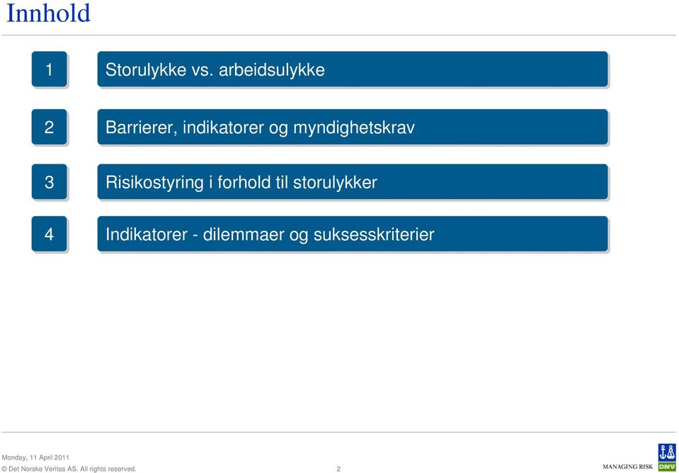 myndighetskrav 3 Risikostyring i forhold