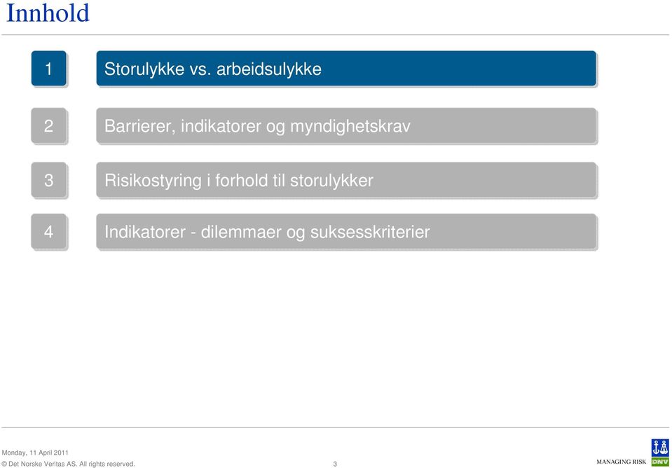 myndighetskrav 3 Risikostyring i forhold